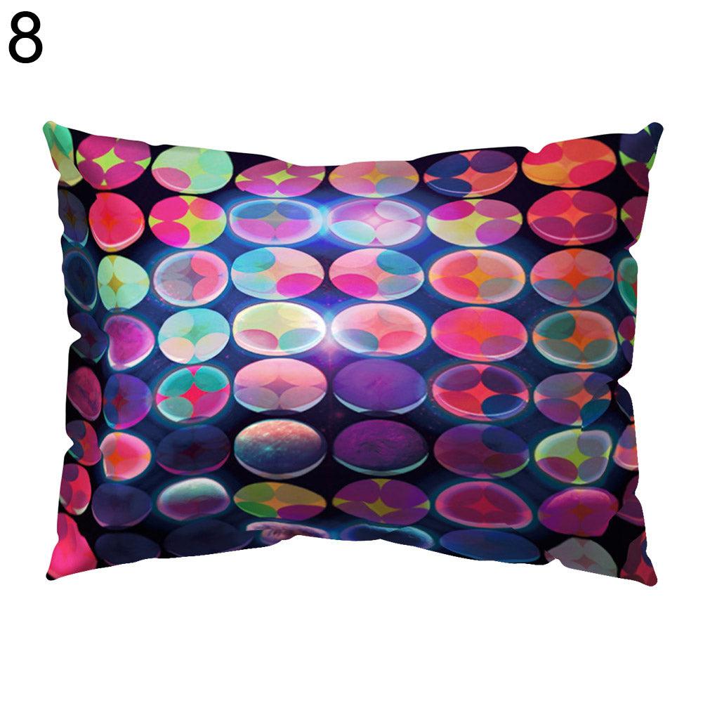 Peach Skin Cushion Cover Bed Decor